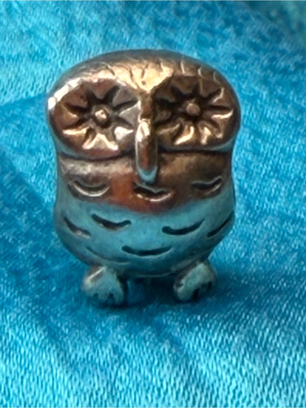 Pandora owl charm stamped ALE - Sterling Silver 925 retired edition